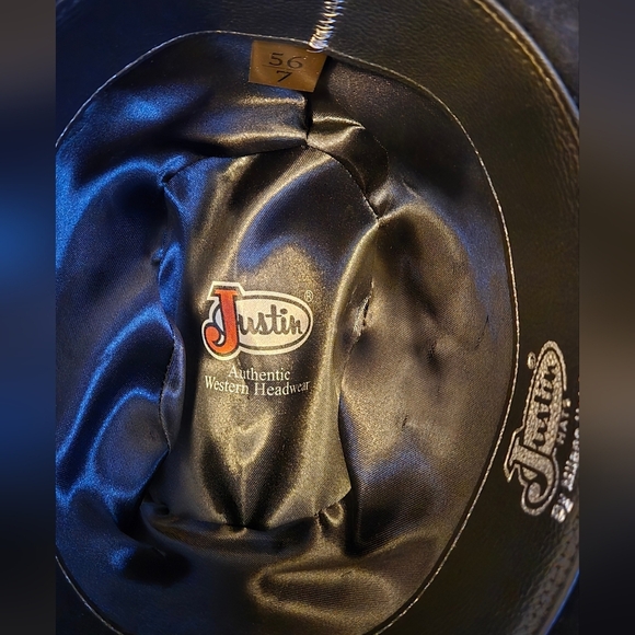 Justin Hats By Malino XXX 100% WOOL Size 7 - Picture 3 of 5